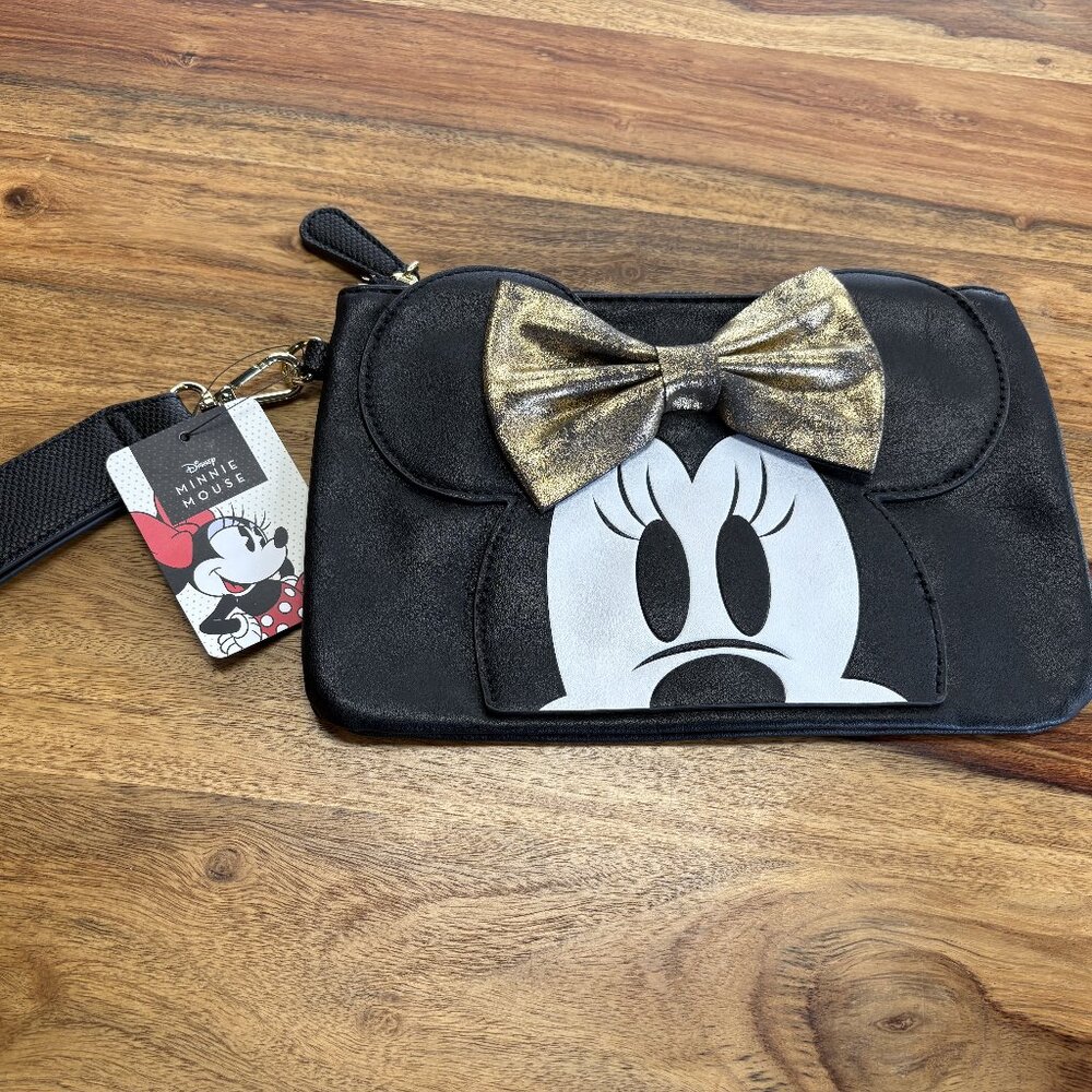 NEW Disney Minnie Mouse Clutch Purse